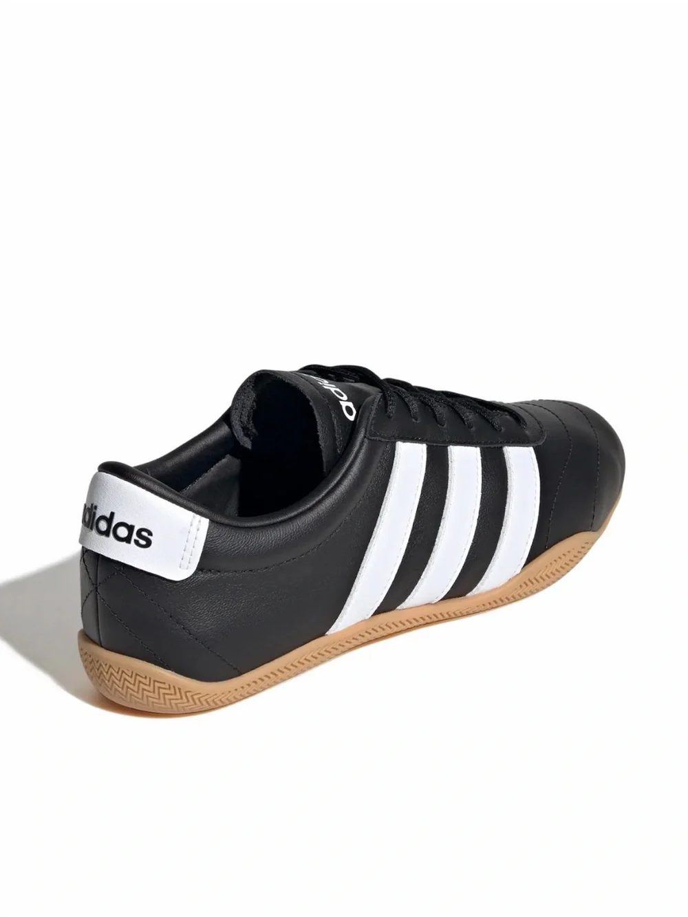 NIB | adidas Women's Grand Court Low Sneakers | Black/White/Gum - Picture 3 of 16